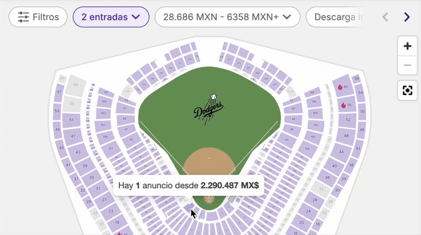 Por las nubes los precios para la Serie mundial 2024